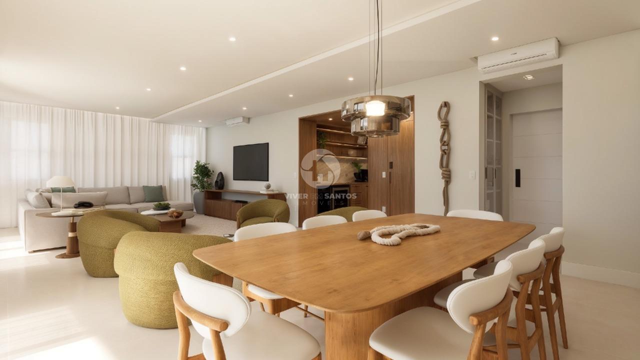 Apartamento com 3 suítes à venda, 220m² - Vila Rica - Santos/SP em Boqueirão, Santos — foto 8
