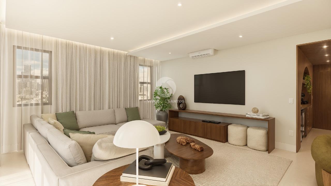 Apartamento com 3 suítes à venda, 220m² - Vila Rica - Santos/SP em Boqueirão, Santos — foto 10