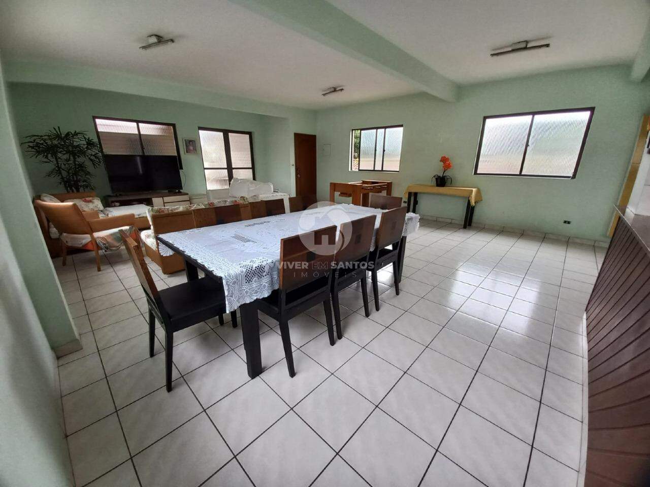 Casa à venda, 5 quartos, 3 suítes, 2 vagas, Embaré - Santos/SP em Embaré, Santos — foto 2