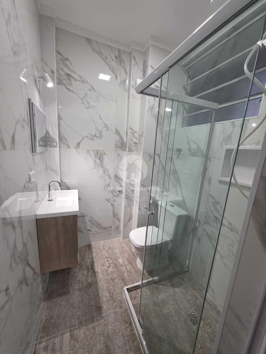 Sala Living Reformada a 1 Quadra da Praia em Boqueirão, Santos — foto 4
