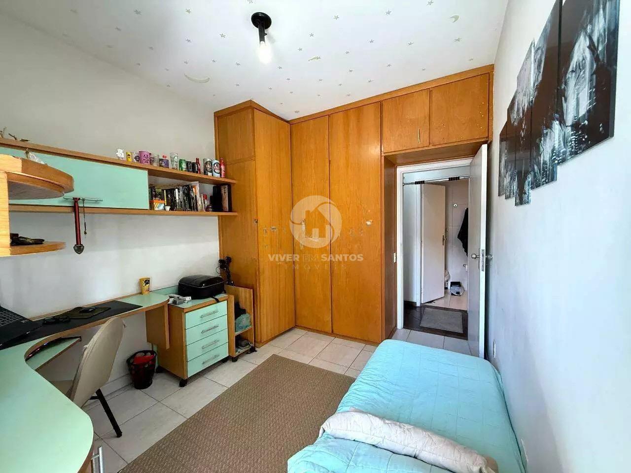 Apartamento com 3 quartos, sendo 1 suíte no Embaré - Santos/SP em Embaré, Santos — foto 7