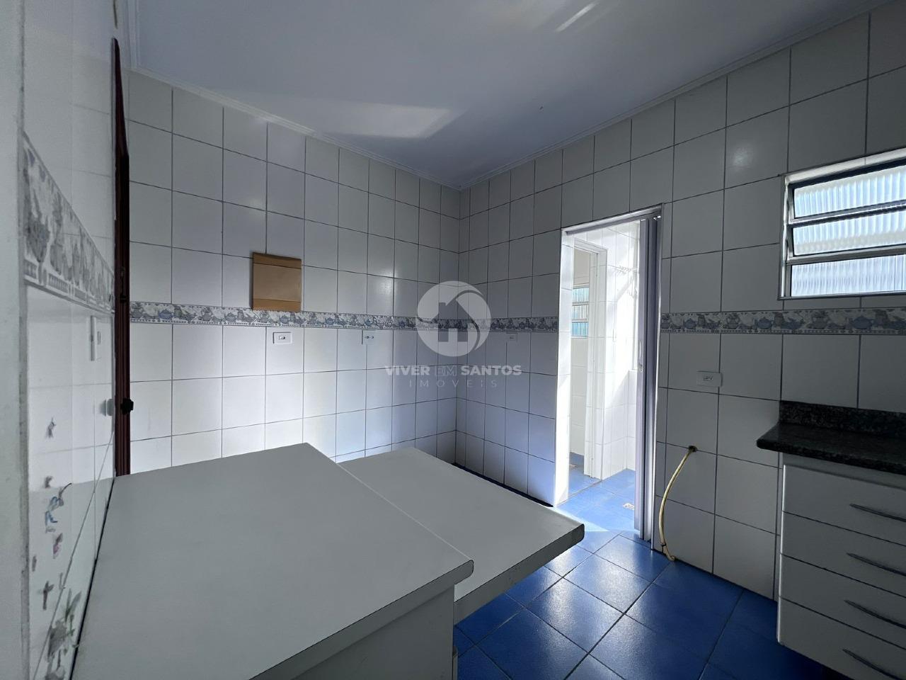 Apartamento com 3 quartos e 1 vaga escriturada no Gonzaga em Santos em Gonzaga, Santos — foto 13