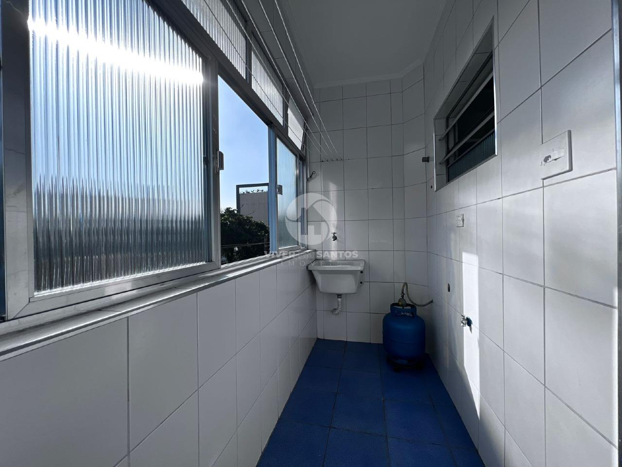 Apartamento com 3 quartos e 1 vaga escriturada no Gonzaga em Santos em Gonzaga, Santos — foto 14
