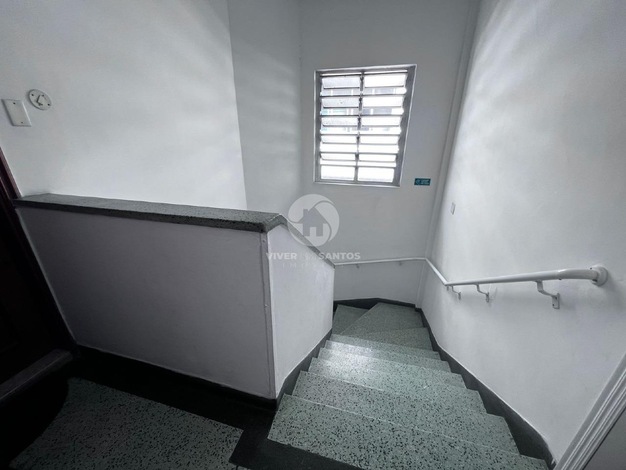 Apartamento com 3 quartos e 1 vaga escriturada no Gonzaga em Santos em Gonzaga, Santos — foto 16