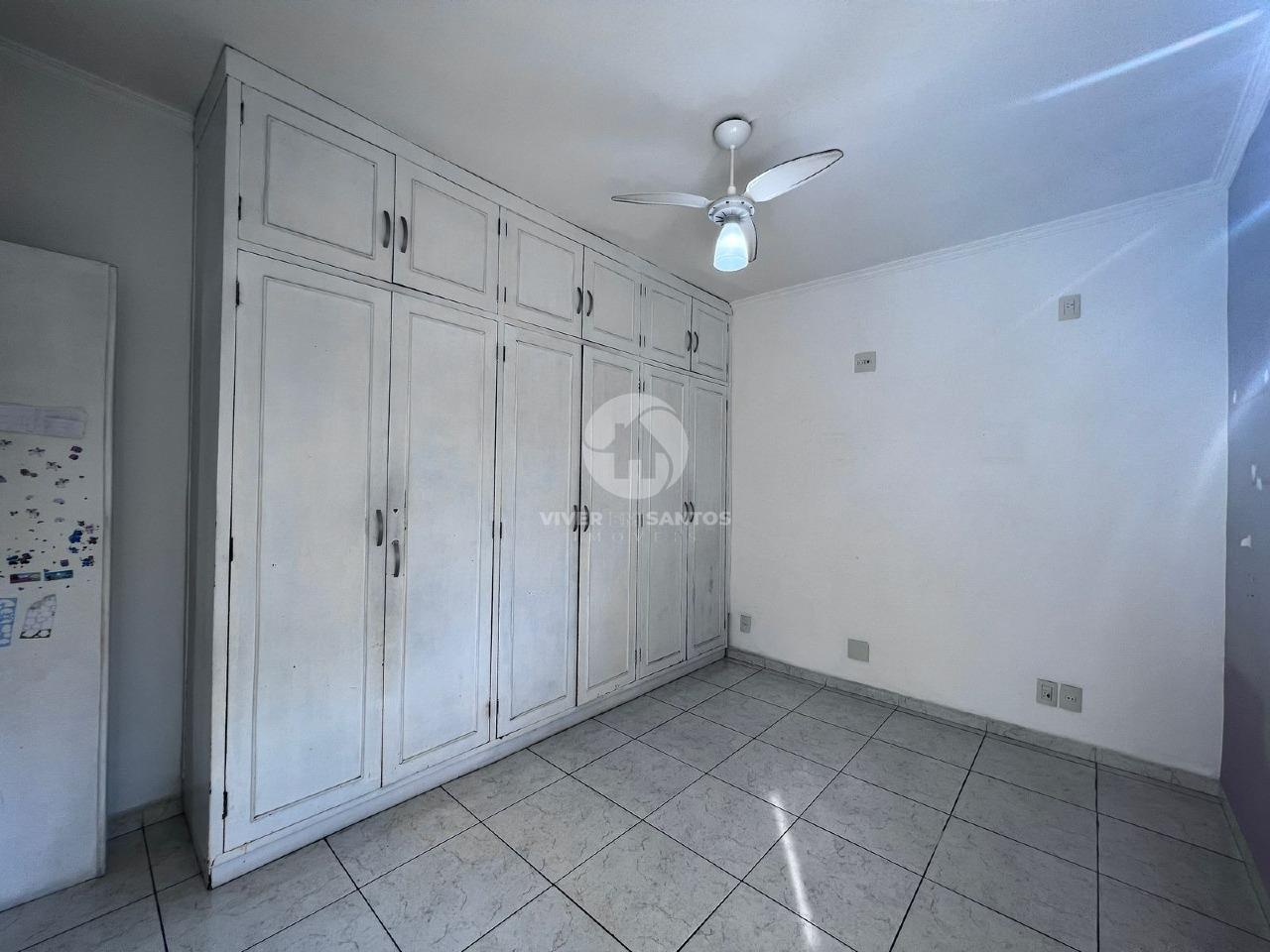 Apartamento com 3 quartos e 1 vaga escriturada no Gonzaga em Santos em Gonzaga, Santos — foto 9