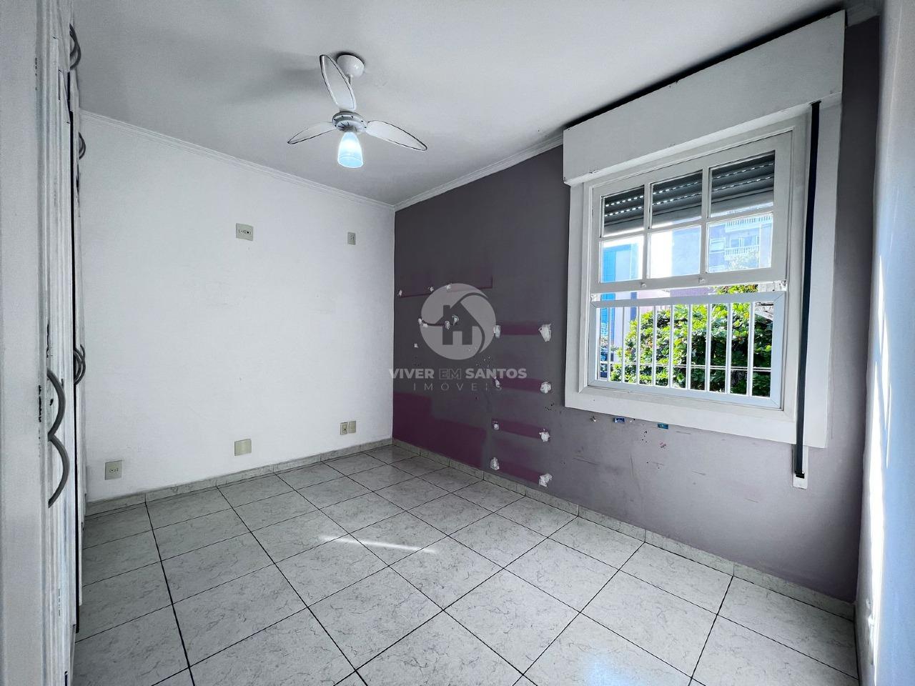 Apartamento com 3 quartos e 1 vaga escriturada no Gonzaga em Santos em Gonzaga, Santos — foto 7