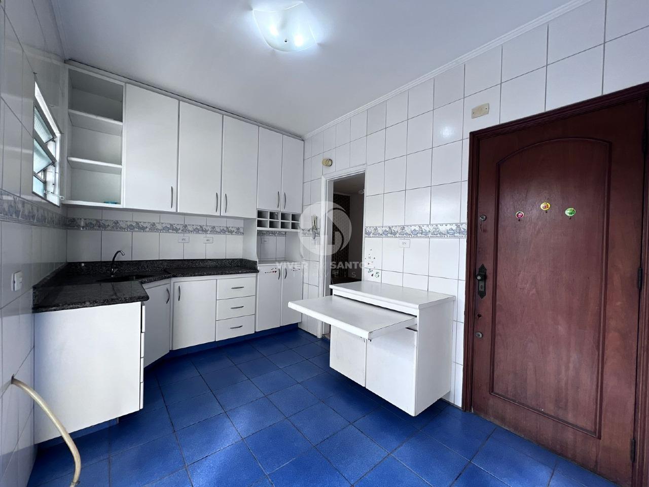 Apartamento com 3 quartos e 1 vaga escriturada no Gonzaga em Santos em Gonzaga, Santos — foto 12