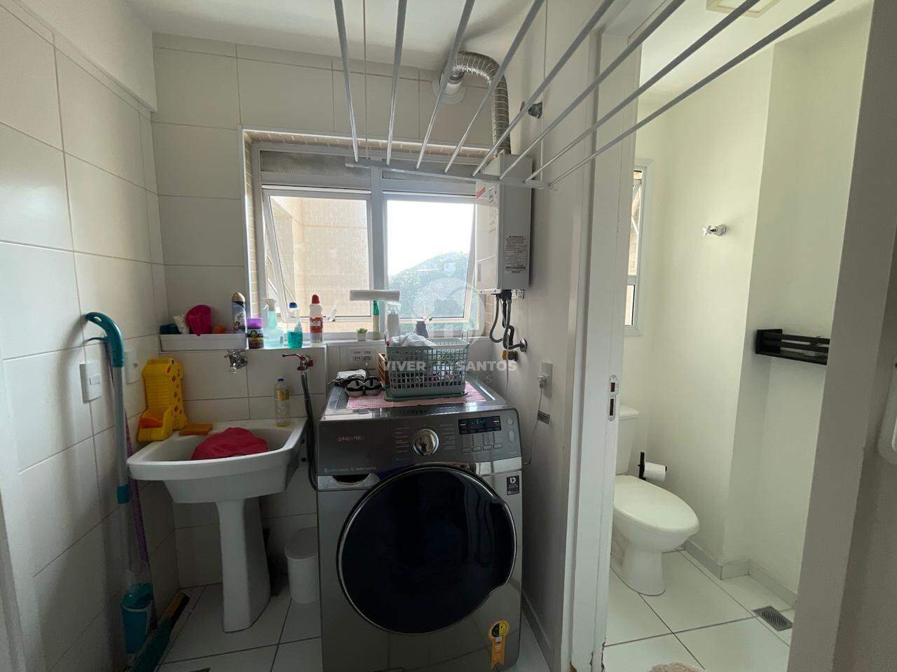 Lindo apartamento com 4 quartos e 2 vagas de garagem - PORTEIRA FECHADA em Marapé, Santos — foto 16