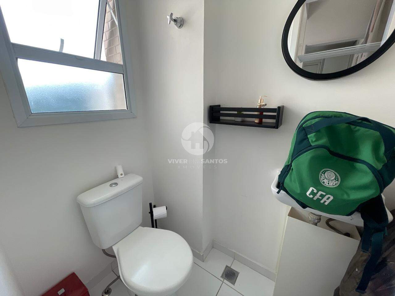 Lindo apartamento com 4 quartos e 2 vagas de garagem - PORTEIRA FECHADA em Marapé, Santos — foto 17