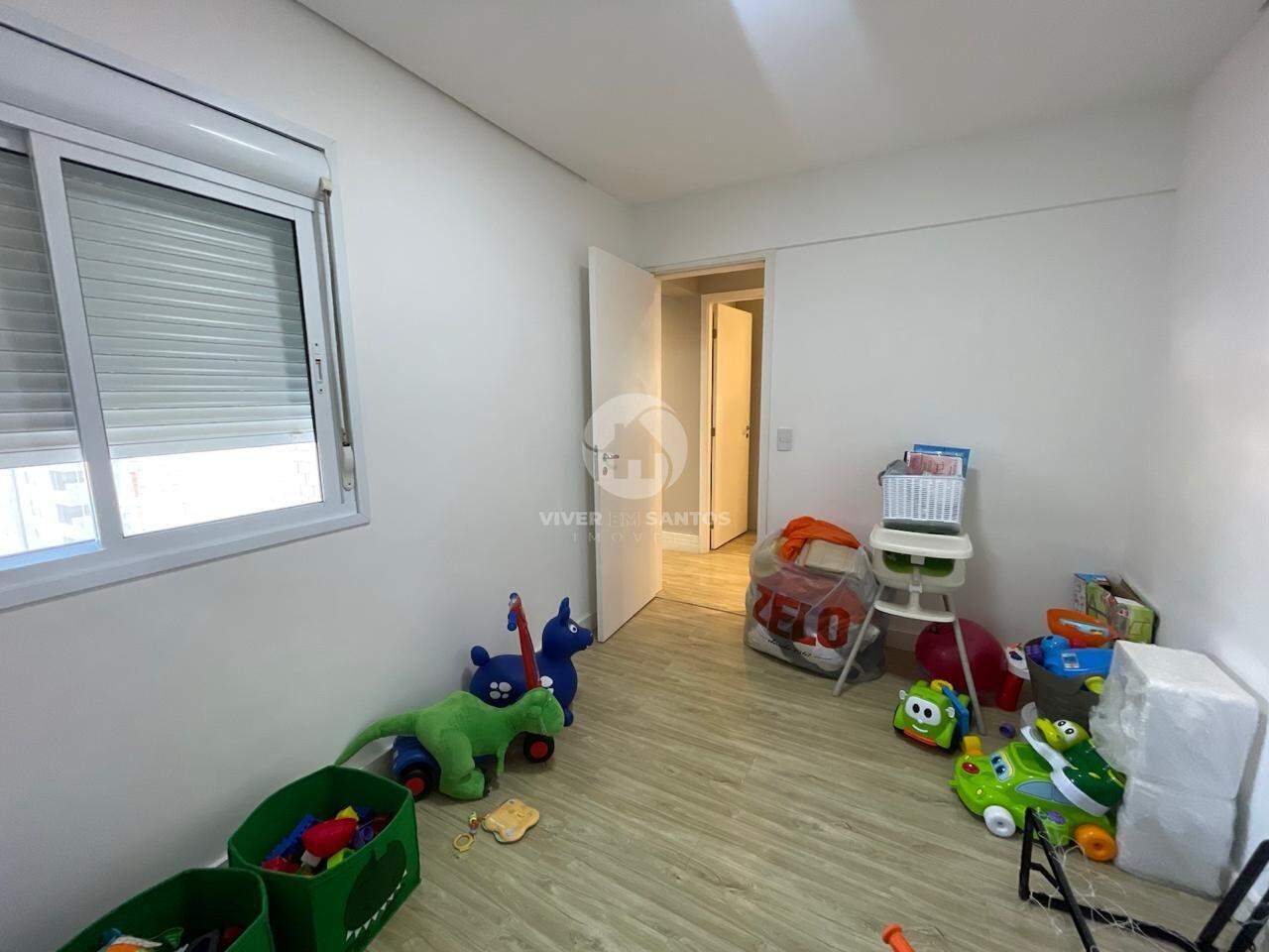 Lindo apartamento com 4 quartos e 2 vagas de garagem - PORTEIRA FECHADA em Marapé, Santos — foto 21