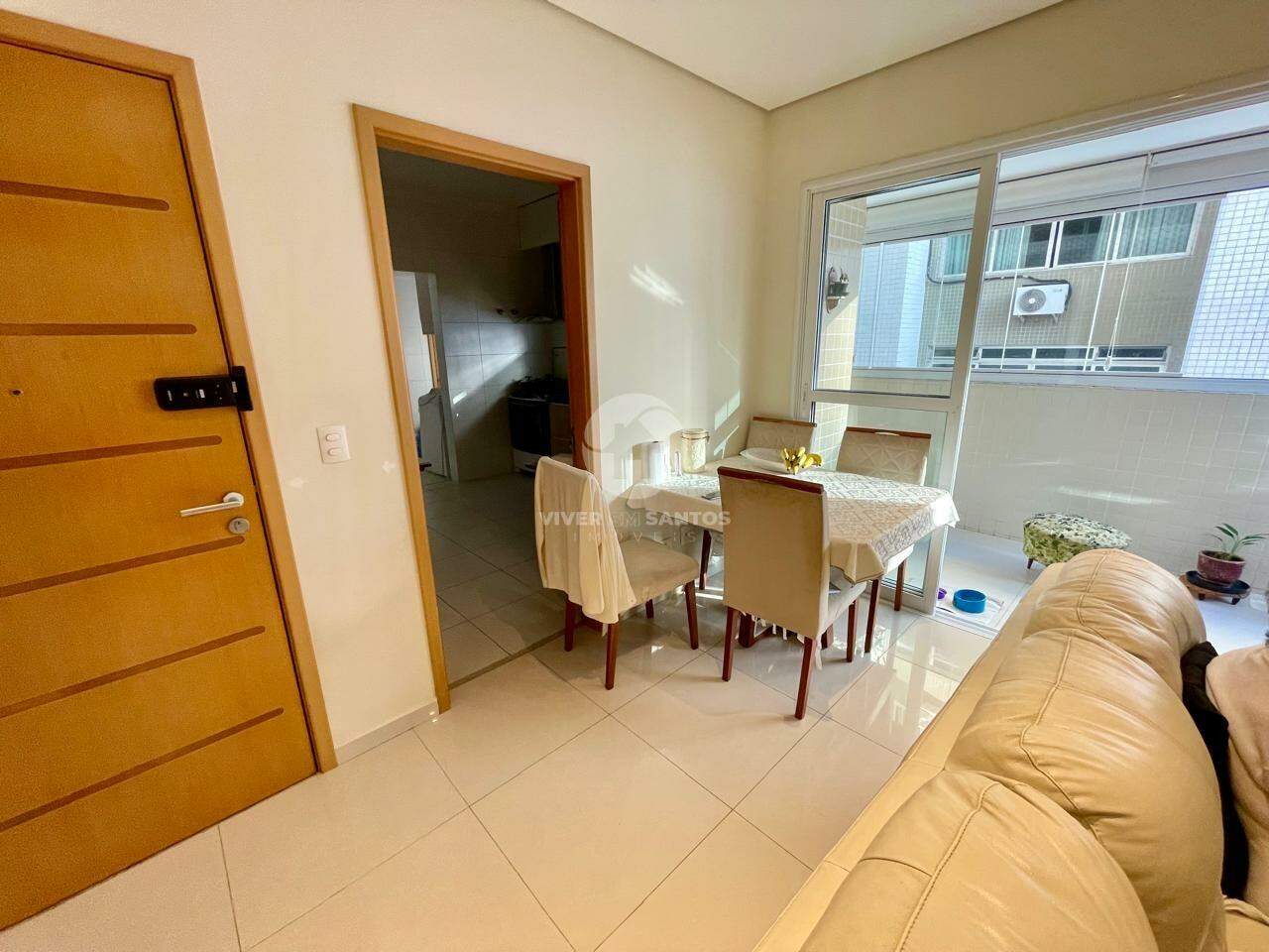 Excelente apartamento 02 dormitórios (1 suíte) – 1,5 quadra da praia – Gonzaga – Santos SP em Gonzaga, Santos — foto 2