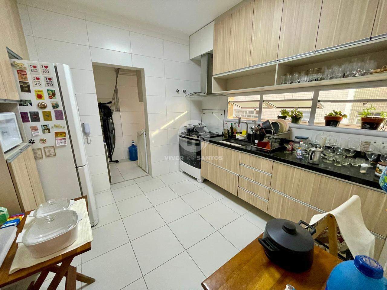 Excelente apartamento 02 dormitórios (1 suíte) – 1,5 quadra da praia – Gonzaga – Santos SP em Gonzaga, Santos — foto 12