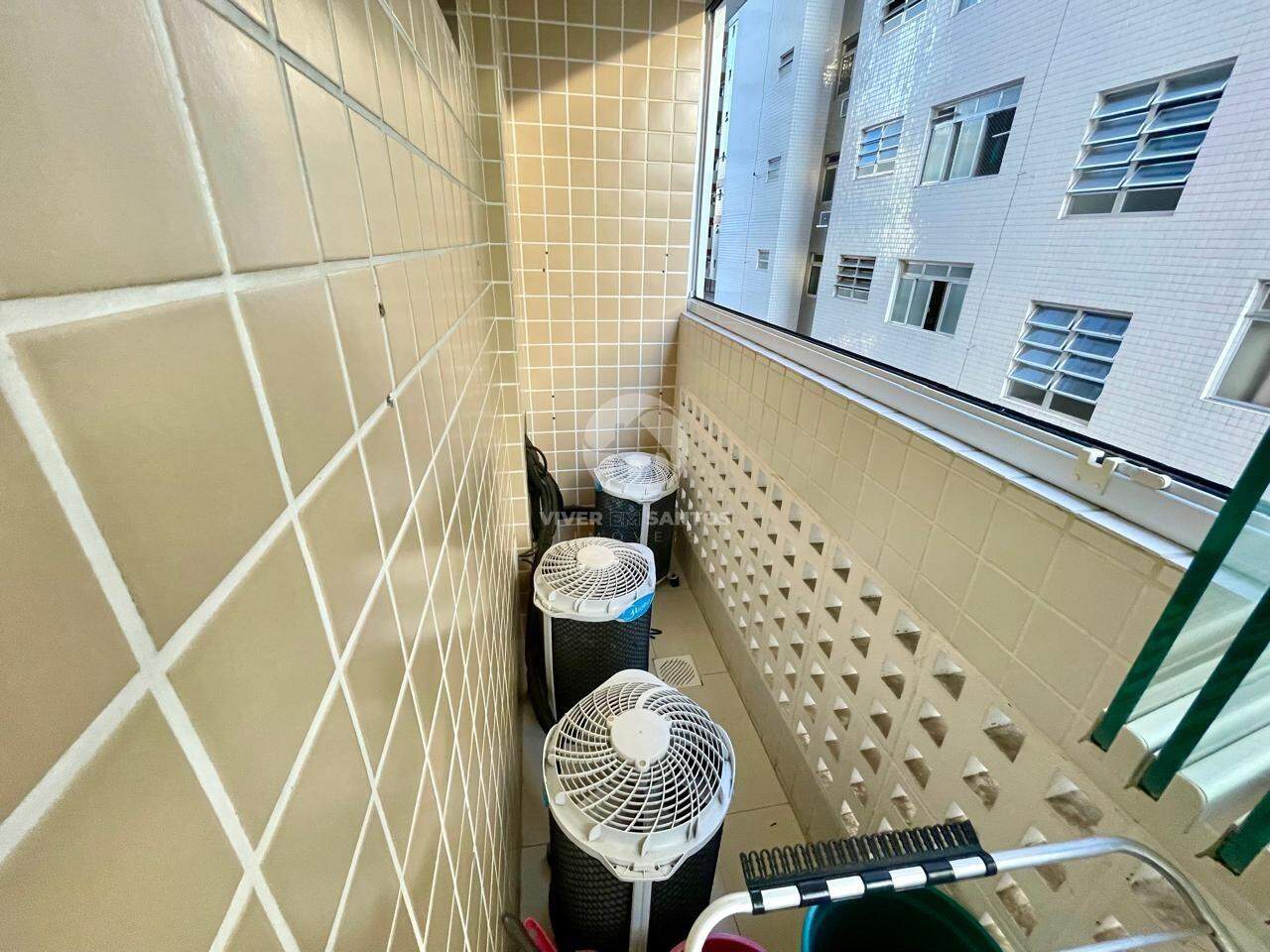 Excelente apartamento 02 dormitórios (1 suíte) – 1,5 quadra da praia – Gonzaga – Santos SP em Gonzaga, Santos — foto 19