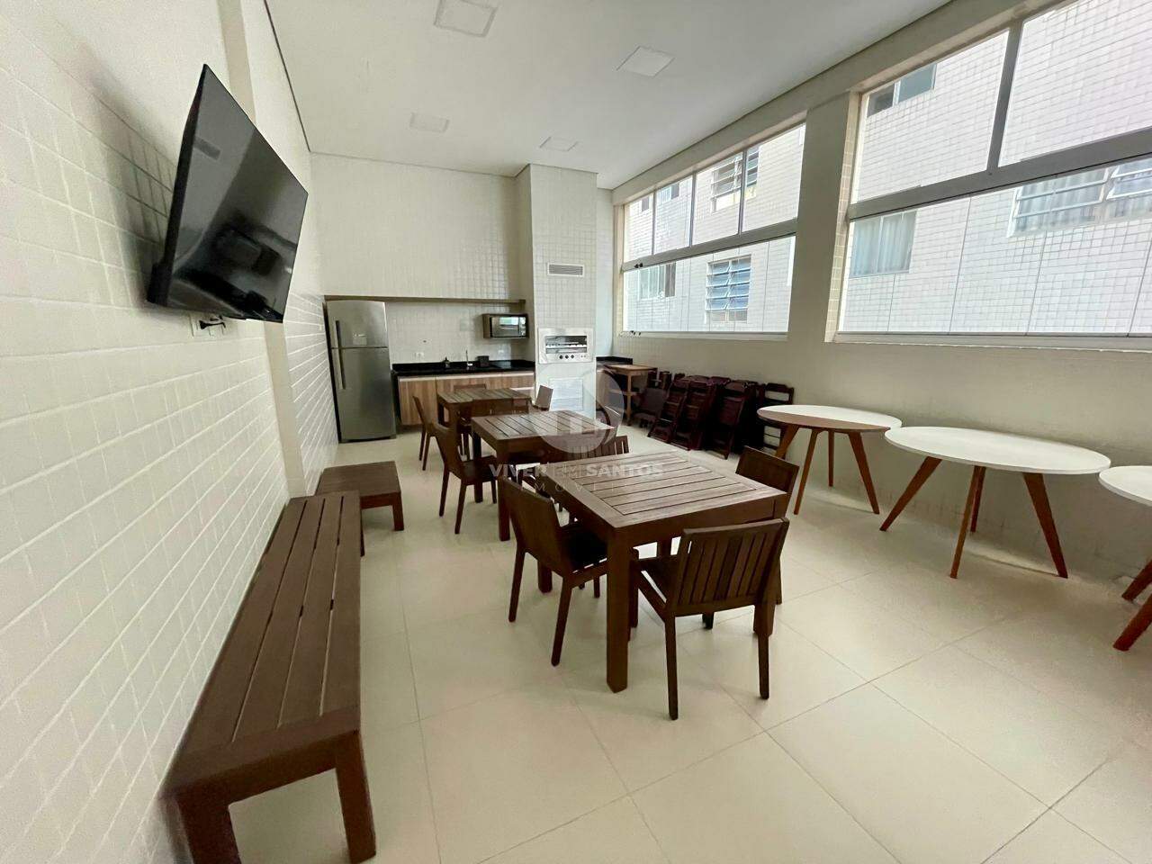 Excelente apartamento 02 dormitórios (1 suíte) – 1,5 quadra da praia – Gonzaga – Santos SP em Gonzaga, Santos — foto 28