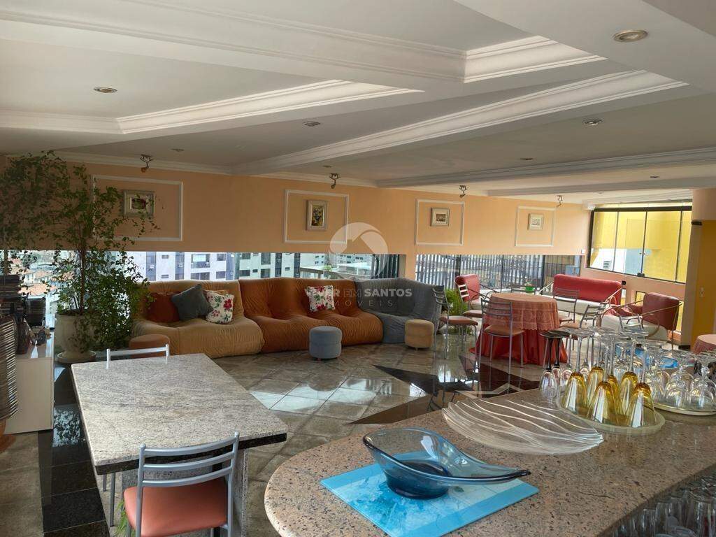 Cobertura Triplex 4 suítes, piscina privativa e vista mar na Ponta da Praia em Ponta da Praia, Santos — foto 5