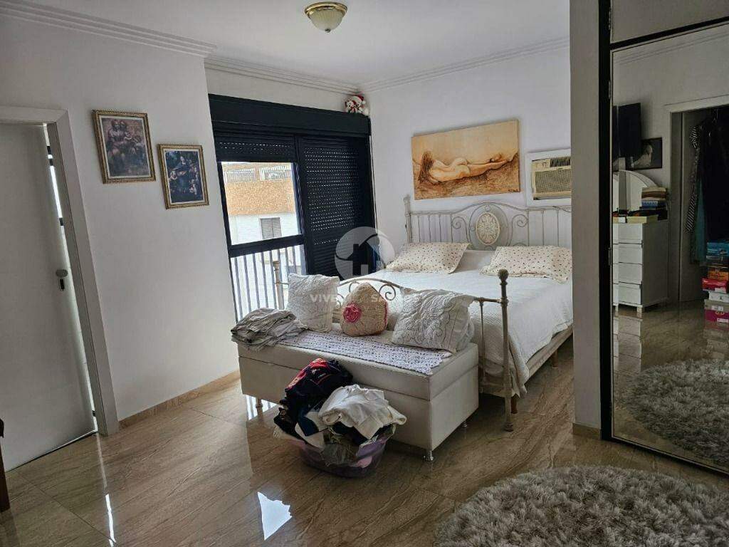 Cobertura Triplex 4 suítes, piscina privativa e vista mar na Ponta da Praia em Ponta da Praia, Santos — foto 12