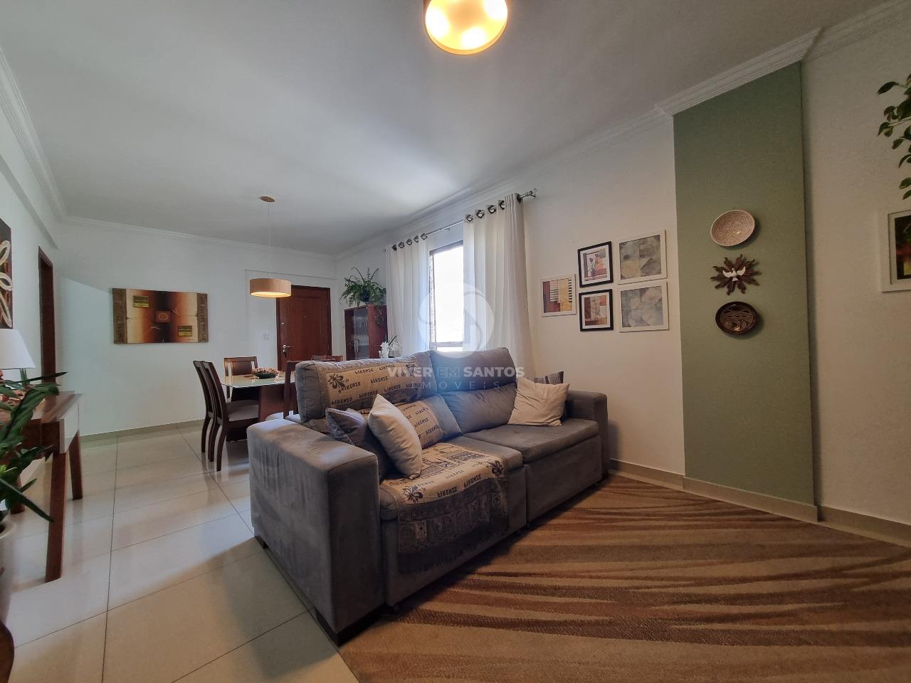 Lindo apartamento próximo à praia – 3 dormitórios, 2 suítes no Bairro Embaré em Embaré, Santos — foto 4