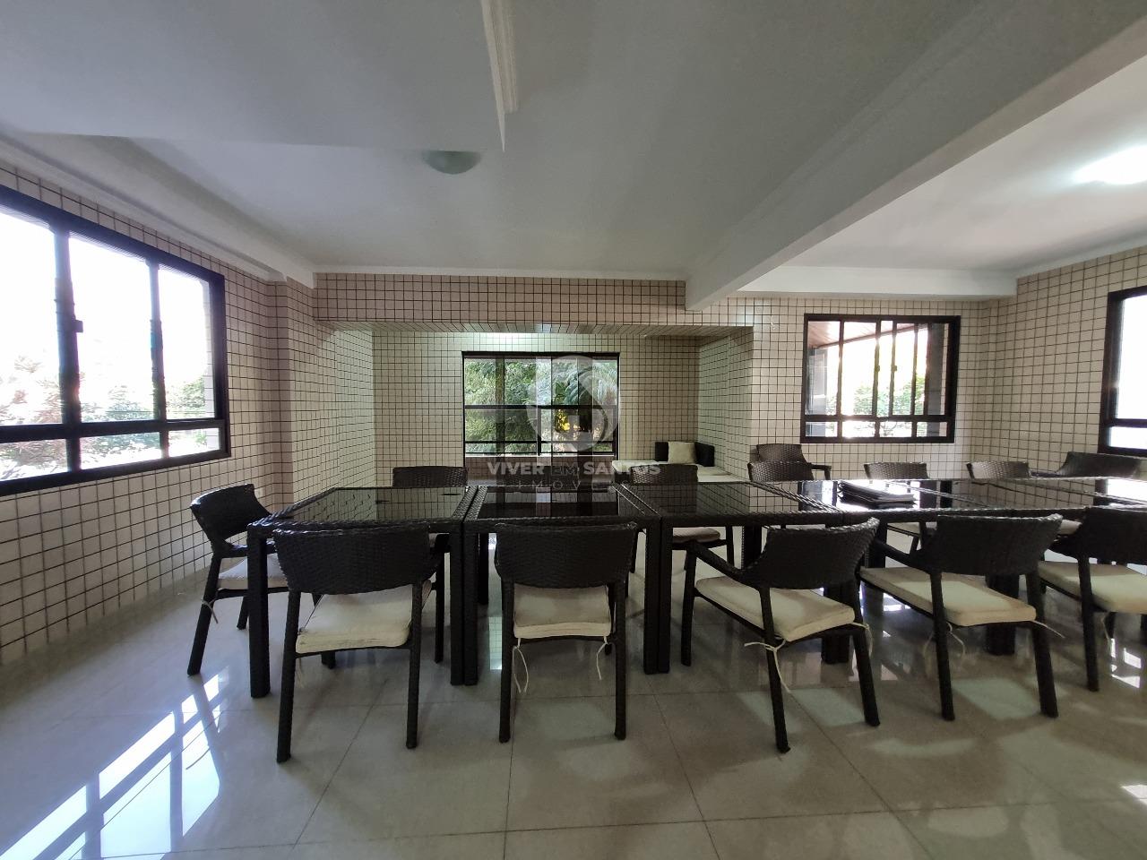 Lindo apartamento próximo à praia – 3 dormitórios, 2 suítes no Bairro Embaré em Embaré, Santos — foto 22
