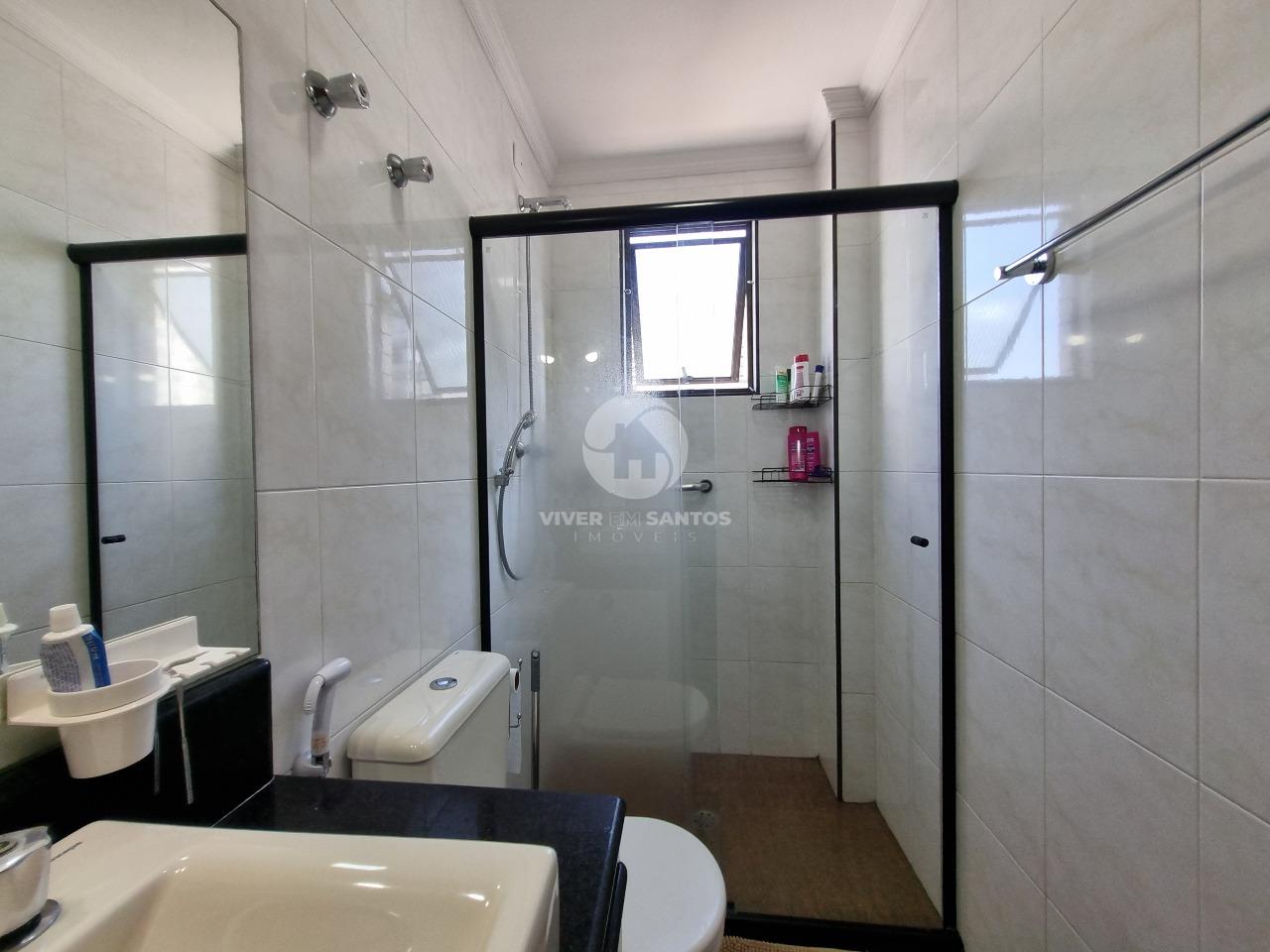 Lindo apartamento próximo à praia – 3 dormitórios, 2 suítes no Bairro Embaré em Embaré, Santos — foto 12