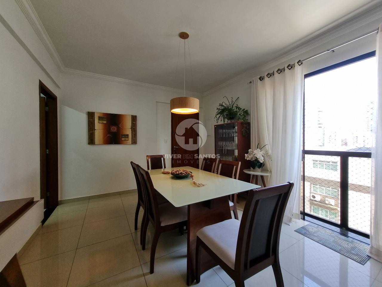 Lindo apartamento próximo à praia – 3 dormitórios, 2 suítes no Bairro Embaré em Embaré, Santos — foto 3
