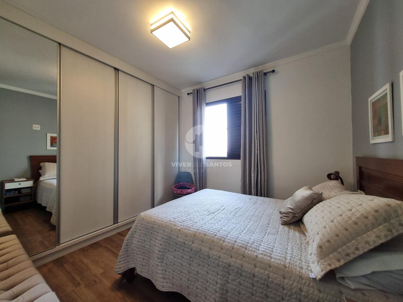 Lindo apartamento próximo à praia – 3 dormitórios, 2 suítes no Bairro Embaré em Embaré, Santos — foto 13