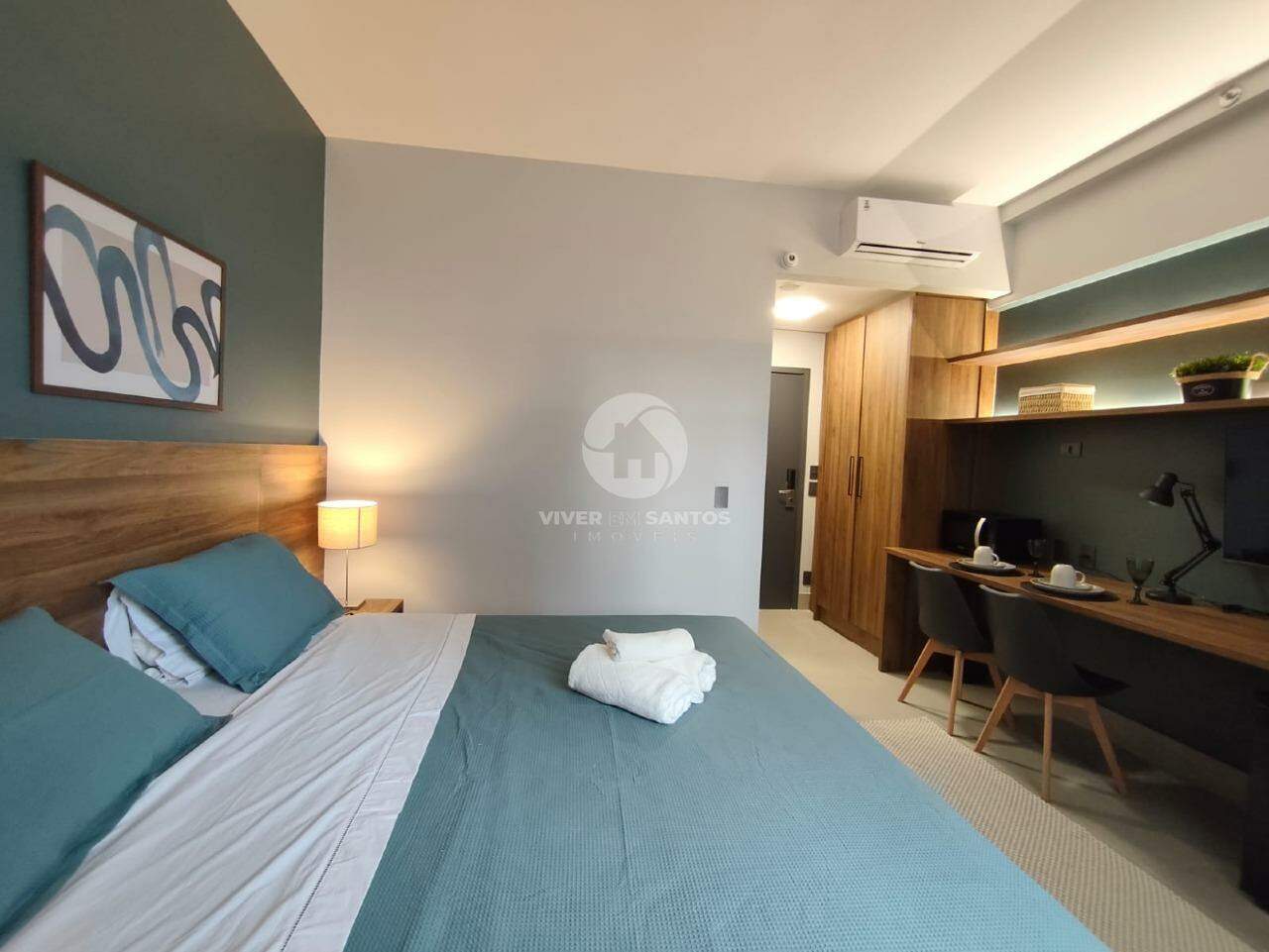 Flat à venda, 1 quarto, Pompéia - Santos/SP em Pompéia, Santos — foto 6