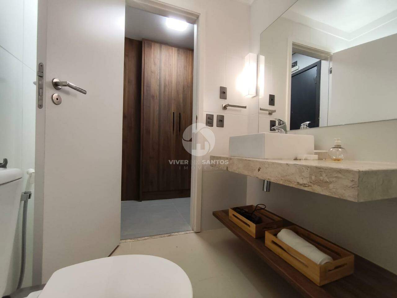 Flat à venda, 1 quarto, Pompéia - Santos/SP em Pompéia, Santos — foto 10