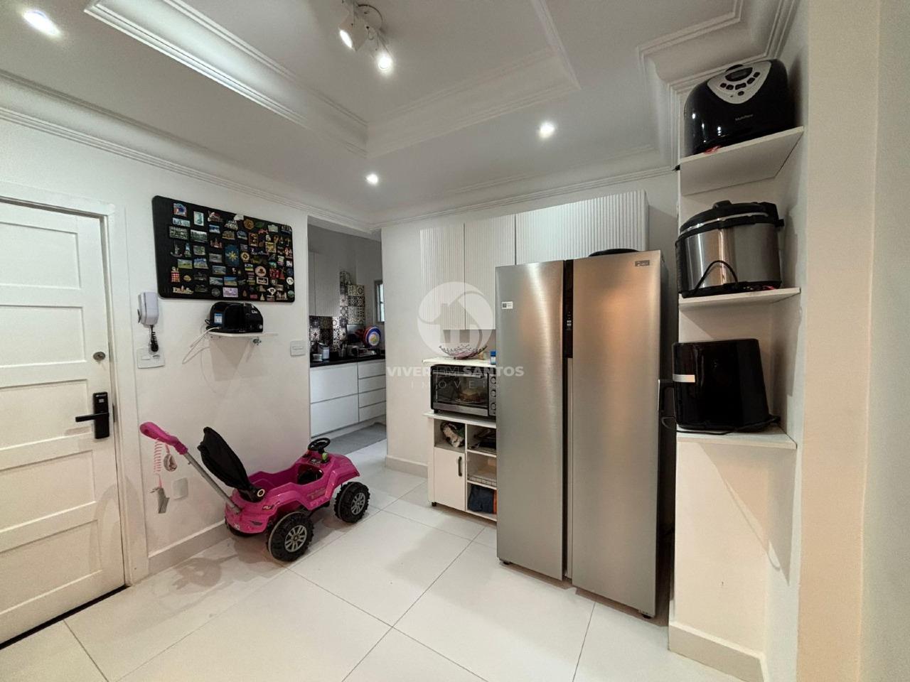 Apartamento à venda, 3 quartos, 1 vaga, Gonzaga - Santos/SP em Gonzaga, Santos — foto 5