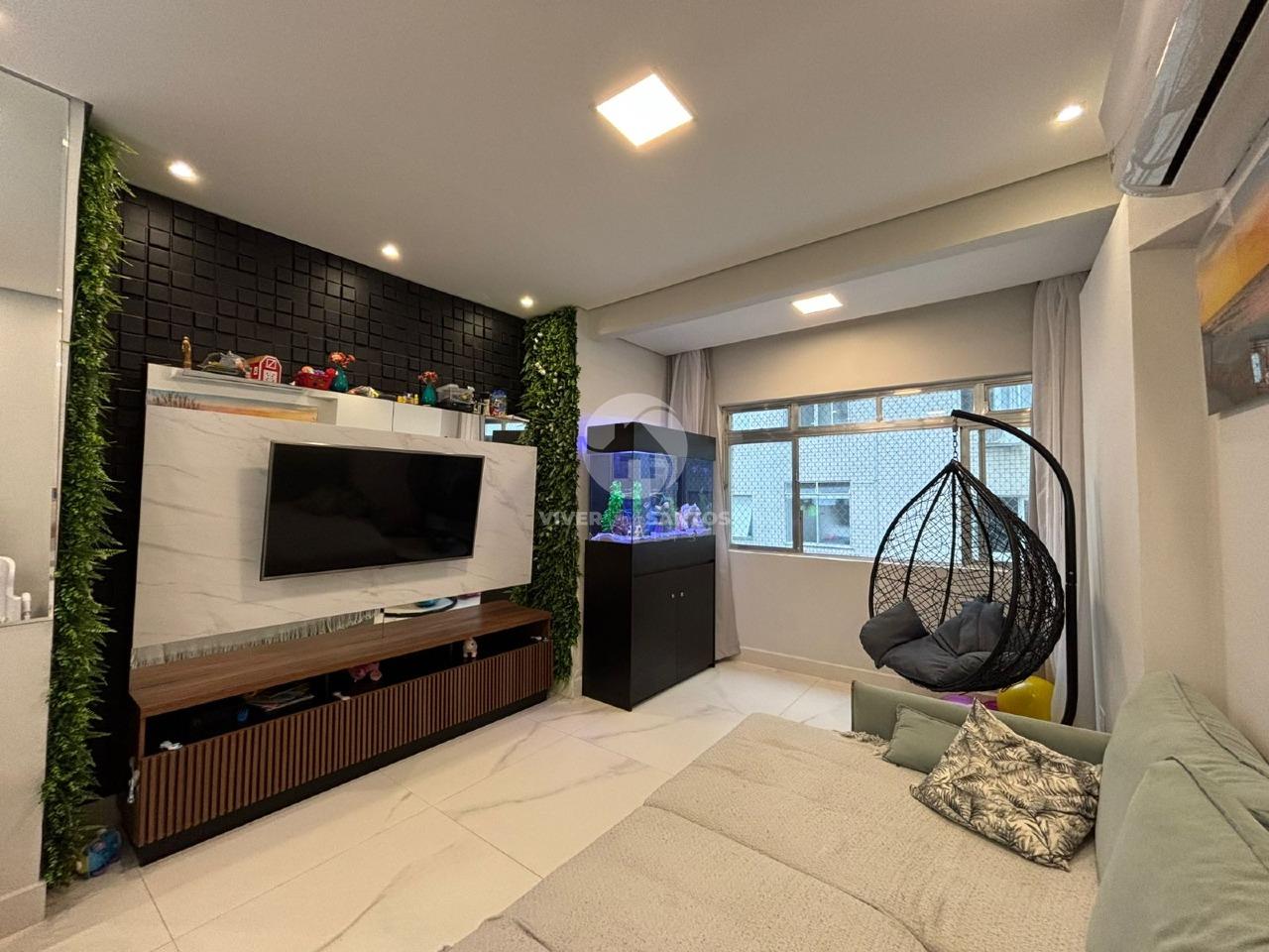 Apartamento à venda, 3 quartos, 1 vaga, Gonzaga - Santos/SP em Gonzaga, Santos — foto 2