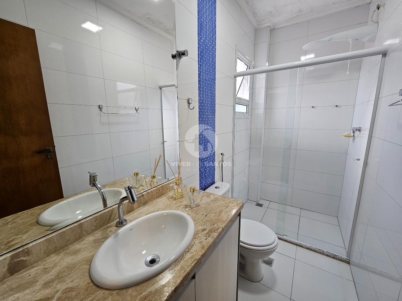 Sobrado Duplex em Villagio com 160m² - 3 Dorms - com churrasqueira em Marapé, Santos — foto 21