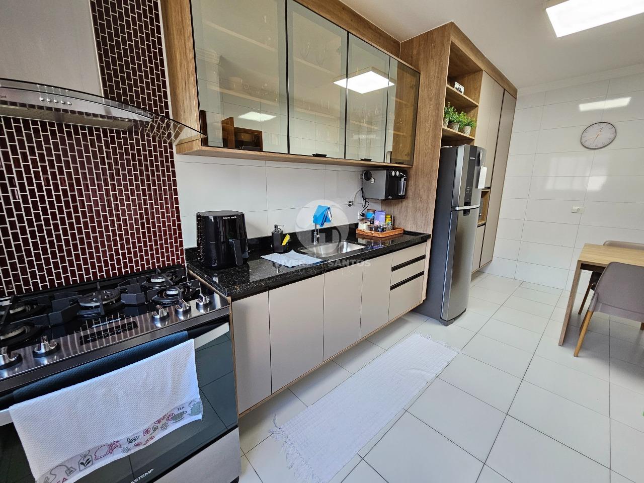 Sobrado Duplex em Villagio com 160m² - 3 Dorms - com churrasqueira em Marapé, Santos — foto 8