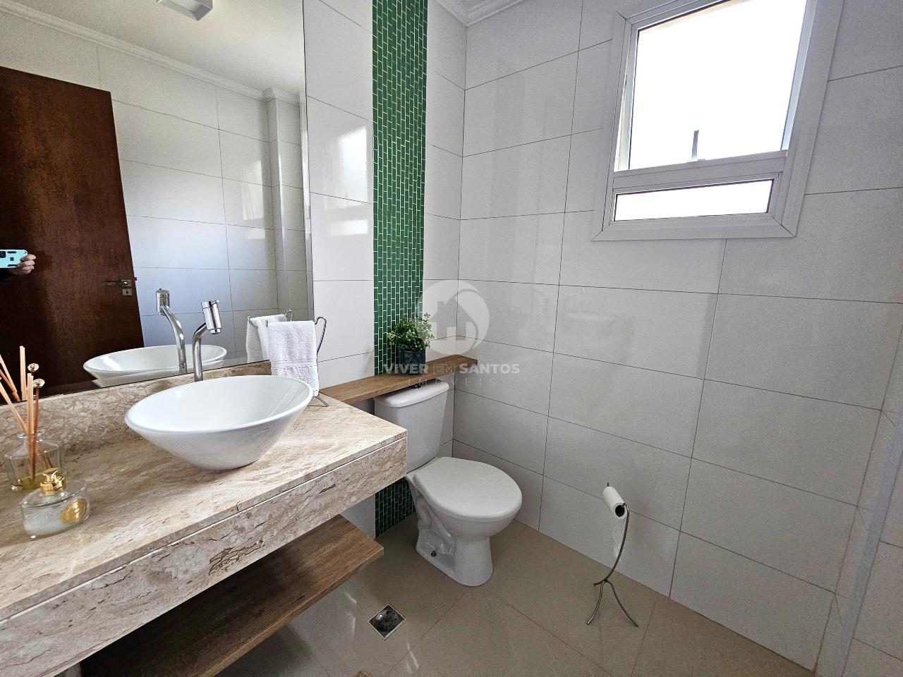 Sobrado Duplex em Villagio com 160m² - 3 Dorms - com churrasqueira em Marapé, Santos — foto 7