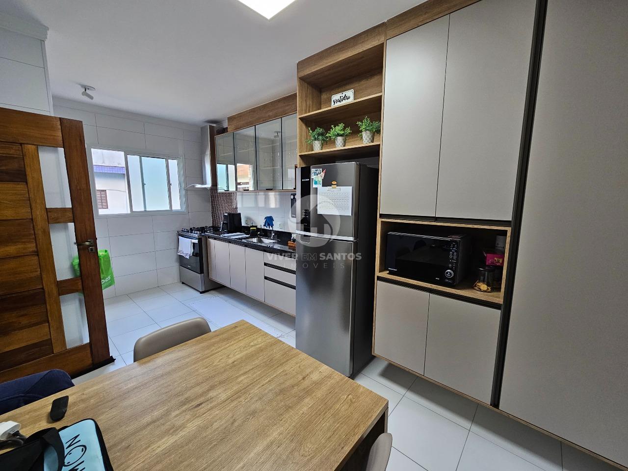 Sobrado Duplex em Villagio com 160m² - 3 Dorms - com churrasqueira em Marapé, Santos — foto 10
