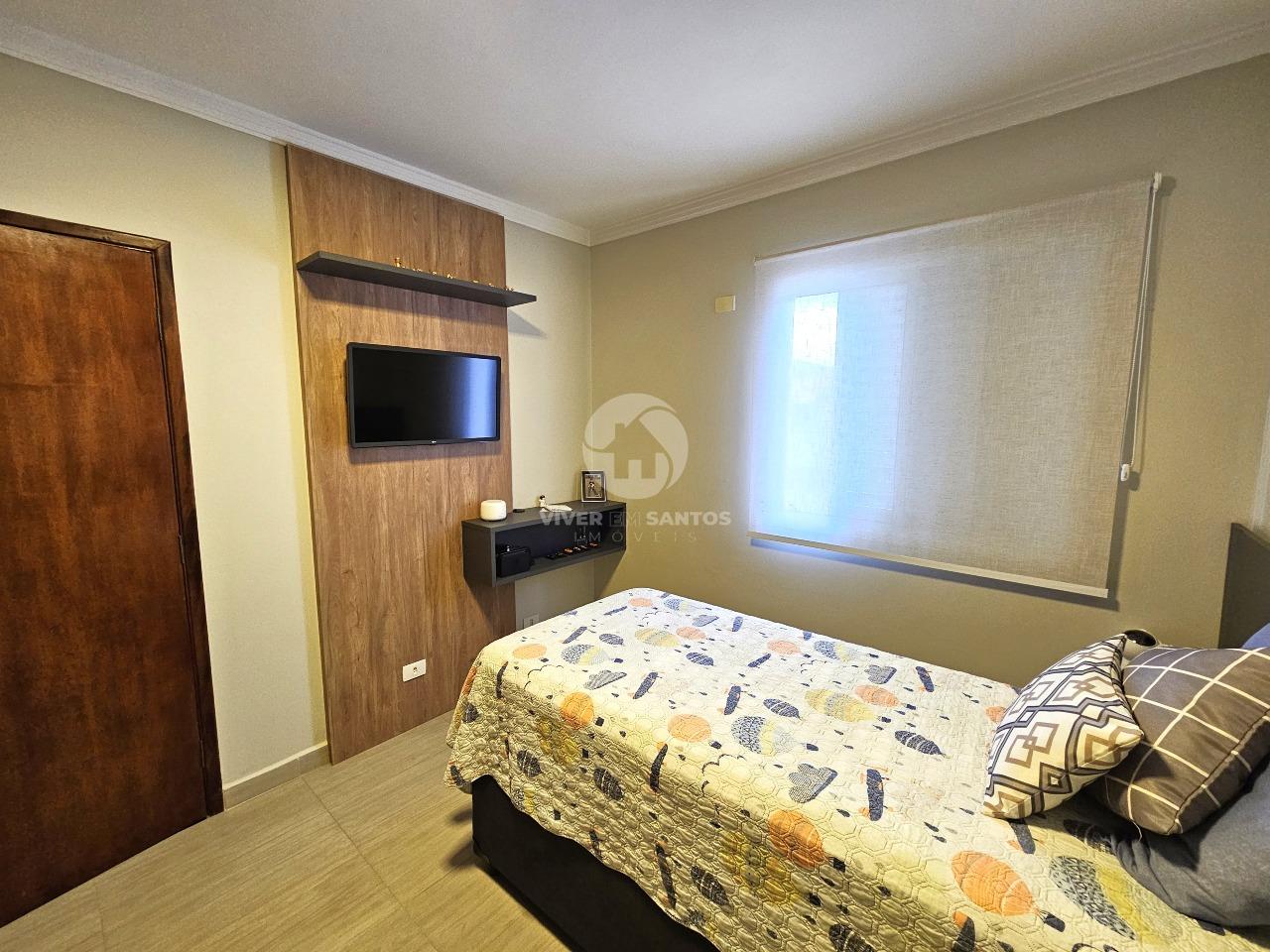 Sobrado Duplex em Villagio com 160m² - 3 Dorms - com churrasqueira em Marapé, Santos — foto 13