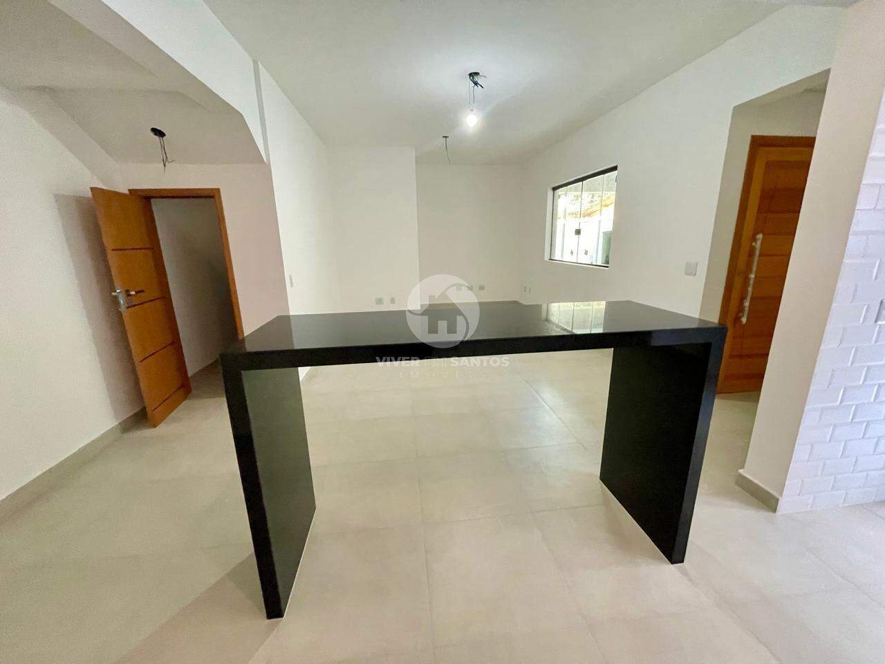 Encantadora Casa Sobreposta BAIXA – Nova - 3 Dorm (1 Suíte e 2 Demi Suítes) – À Venda - Aparecida – Santos SP em Aparecida, Santos — foto 4