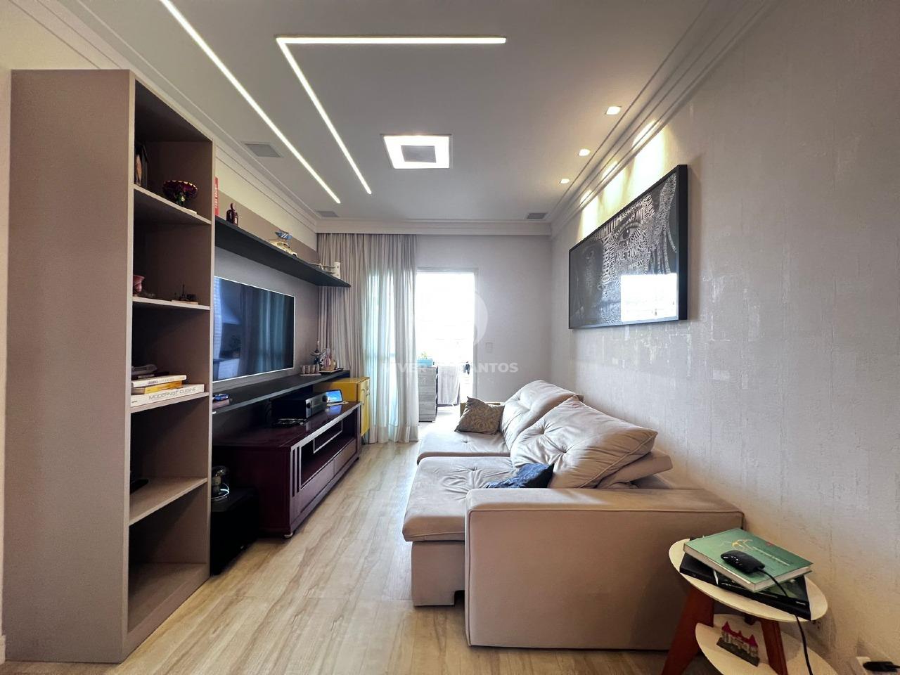 Apartamento com 2 suítes e varanda gourmet na Ponta da Praia em Ponta da Praia, Santos — foto 4