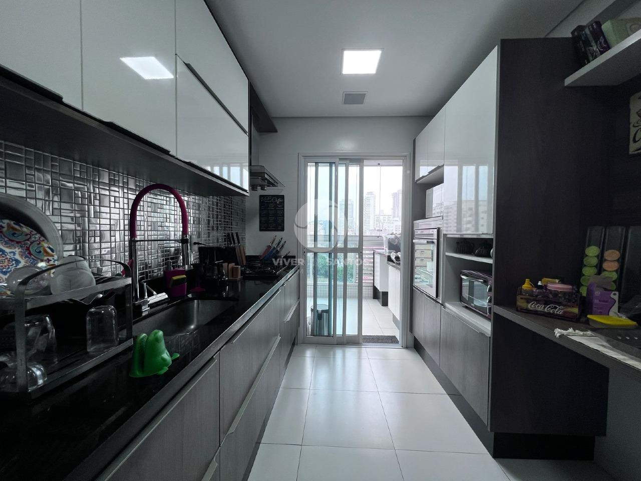 Apartamento com 2 suítes e varanda gourmet na Ponta da Praia em Ponta da Praia, Santos — foto 18