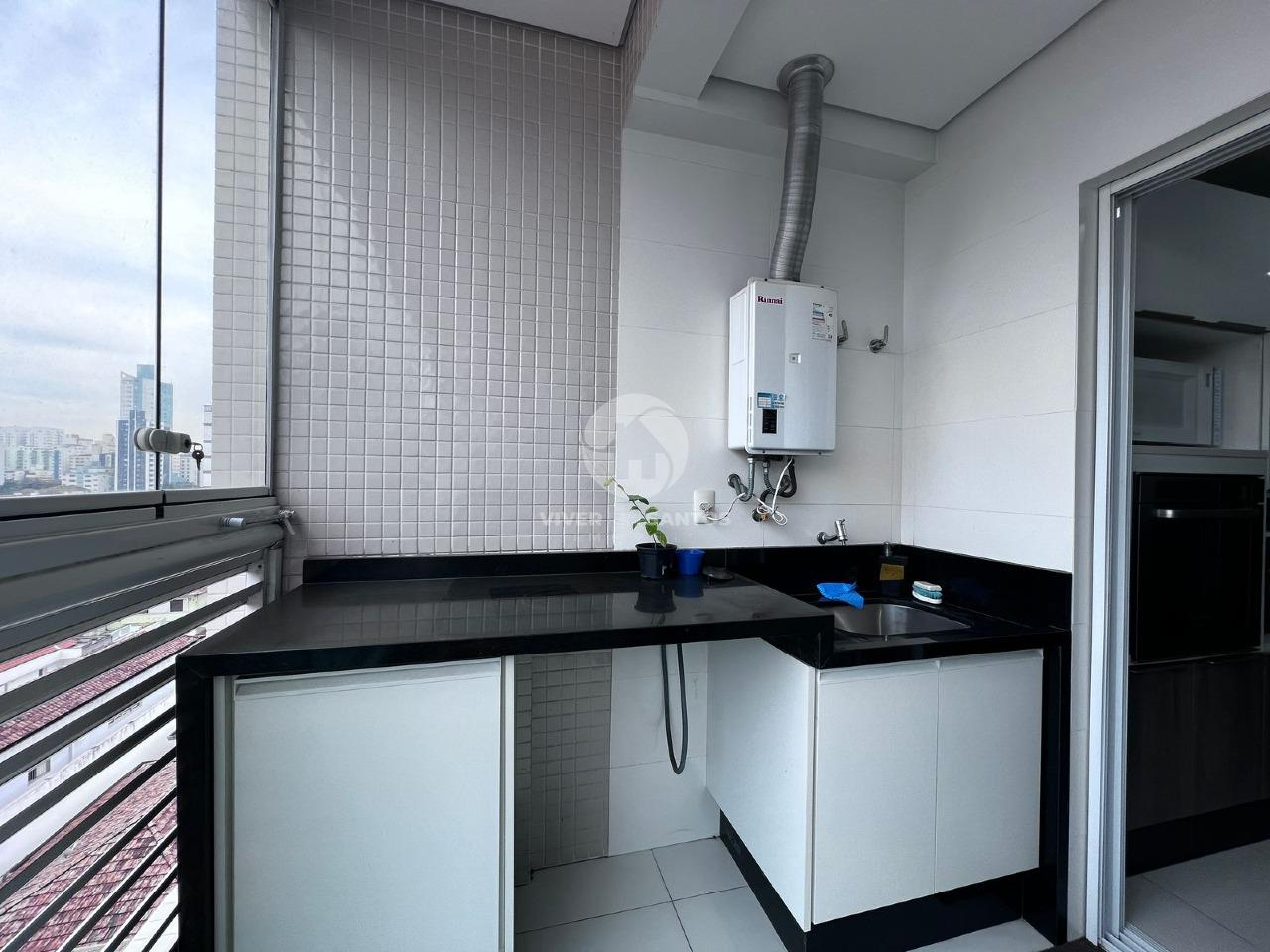 Apartamento com 2 suítes e varanda gourmet na Ponta da Praia em Ponta da Praia, Santos — foto 22