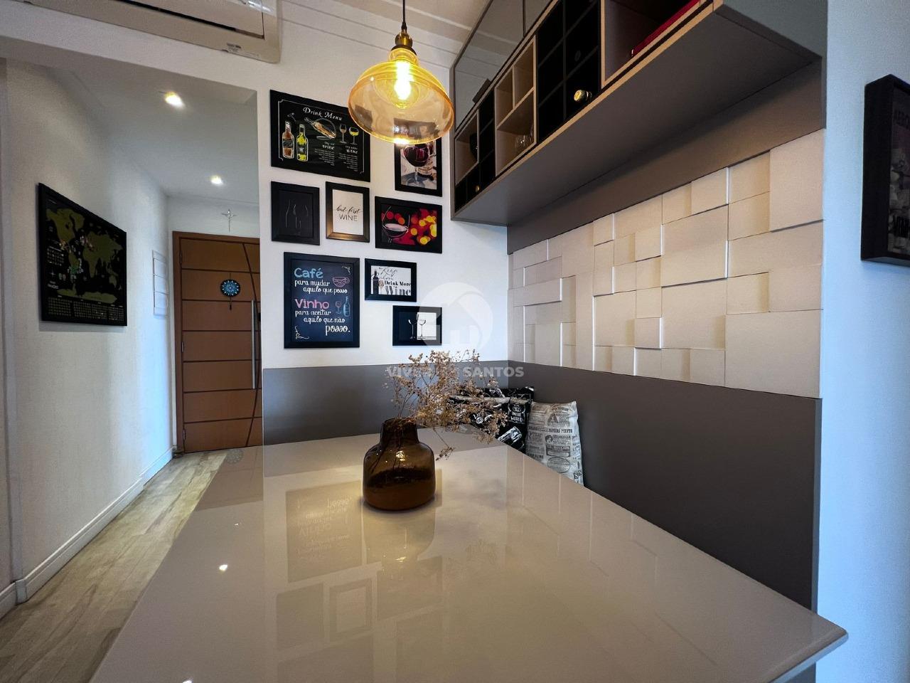 Apartamento com 2 suítes e varanda gourmet na Ponta da Praia em Ponta da Praia, Santos — foto 5