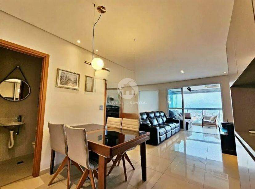 Apartamento alto padrão - 3 suítes e lazer completo vista livre- Santos em Aparecida, Santos — foto 3