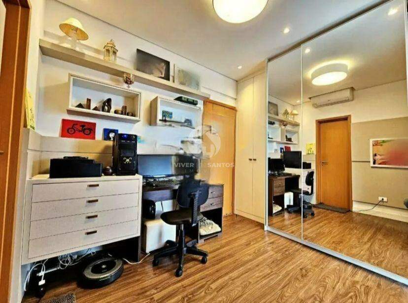 Apartamento alto padrão - 3 suítes e lazer completo vista livre- Santos em Aparecida, Santos — foto 8