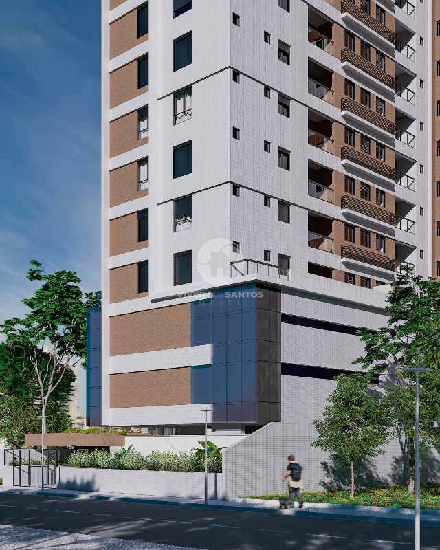 Apartamento à venda, 1 quarto, Marapé - Santos/SP em Marapé, Santos — foto 2