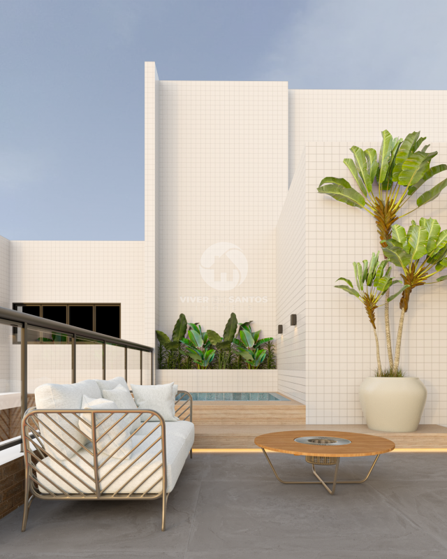 Apartamento à venda, 1 quarto, Marapé - Santos/SP em Marapé, Santos — foto 5
