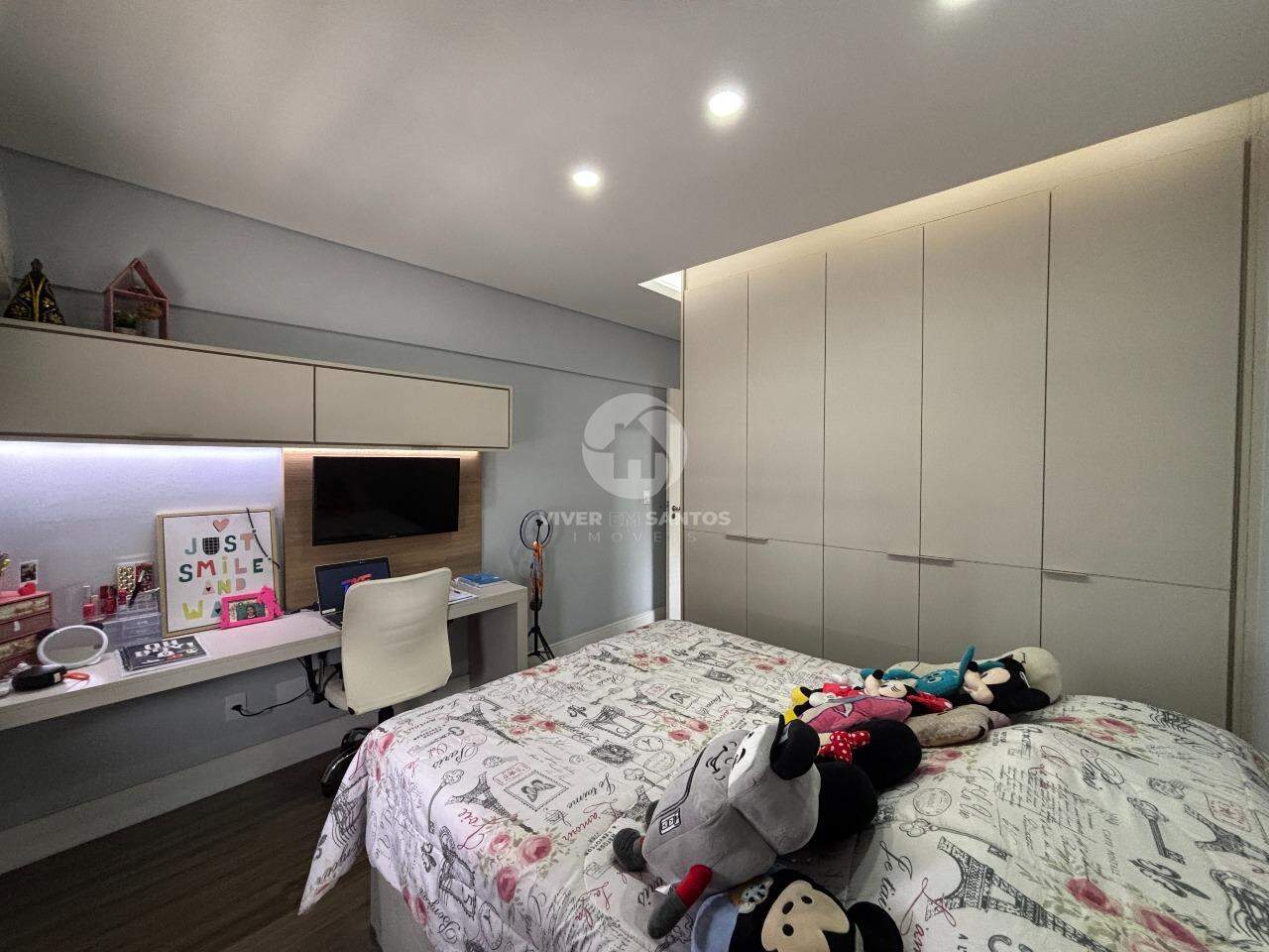 Apartamento Reformado com 2 Suítes e 2 Vagas Demarcadas Vista Livre na Ponta da Praia - Santos/SP em Ponta da Praia, Santos — foto 10