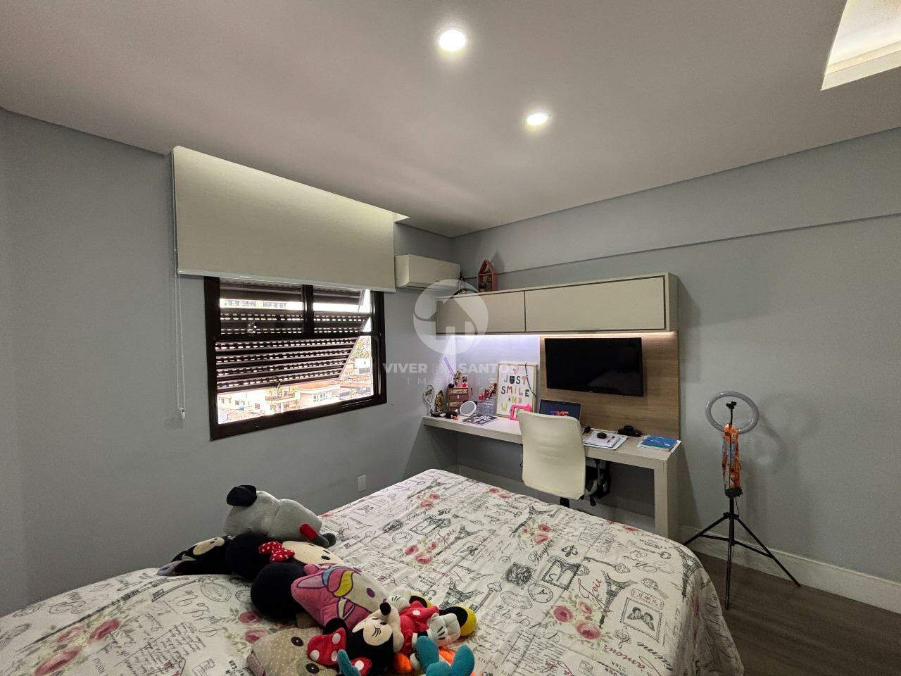 Apartamento Reformado com 2 Suítes e 2 Vagas Demarcadas Vista Livre na Ponta da Praia - Santos/SP em Ponta da Praia, Santos — foto 9