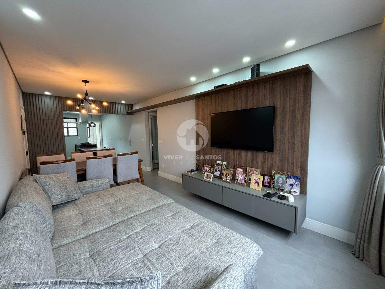 Apartamento Reformado com 2 Suítes e 2 Vagas Demarcadas Vista Livre na Ponta da Praia - Santos/SP em Ponta da Praia, Santos — foto 3