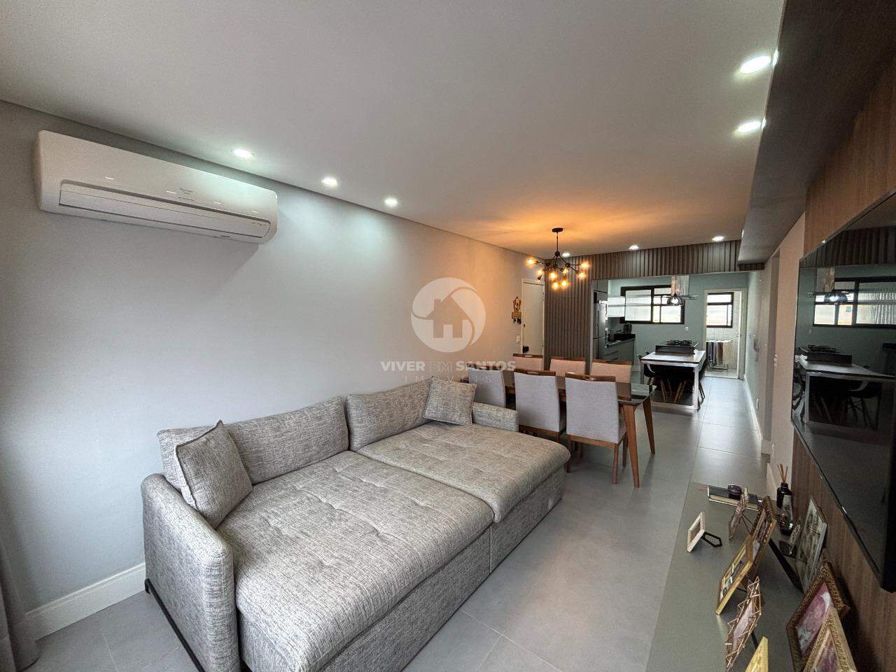 Apartamento Reformado com 2 Suítes e 2 Vagas Demarcadas Vista Livre na Ponta da Praia - Santos/SP em Ponta da Praia, Santos — foto 4