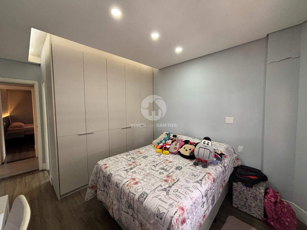 Apartamento Reformado com 2 Suítes e 2 Vagas Demarcadas Vista Livre na Ponta da Praia - Santos/SP em Ponta da Praia, Santos — foto 11