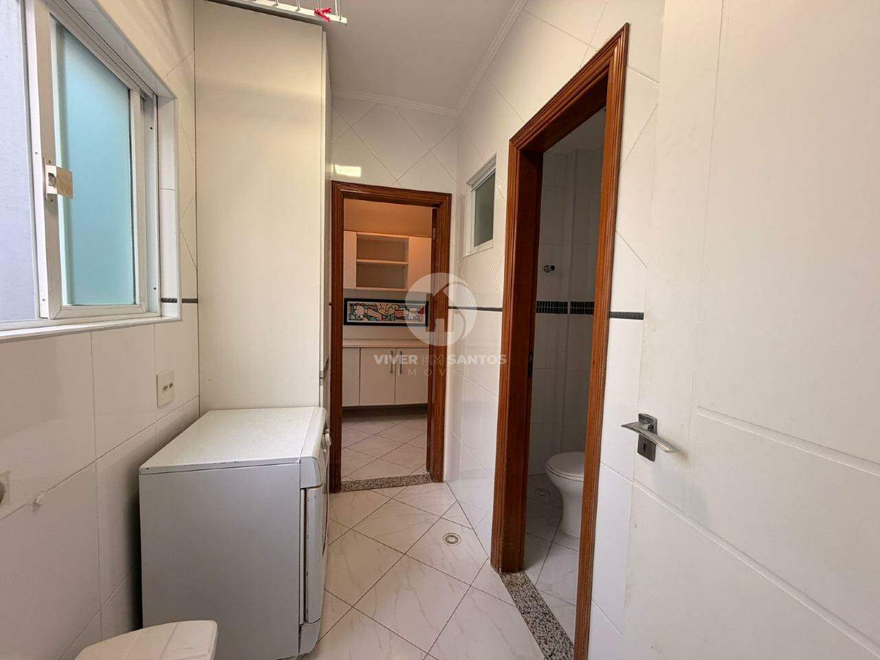Triplex no Marapé com piscina com cascata e vaga para até 4 carros em Marapé, Santos — foto 26