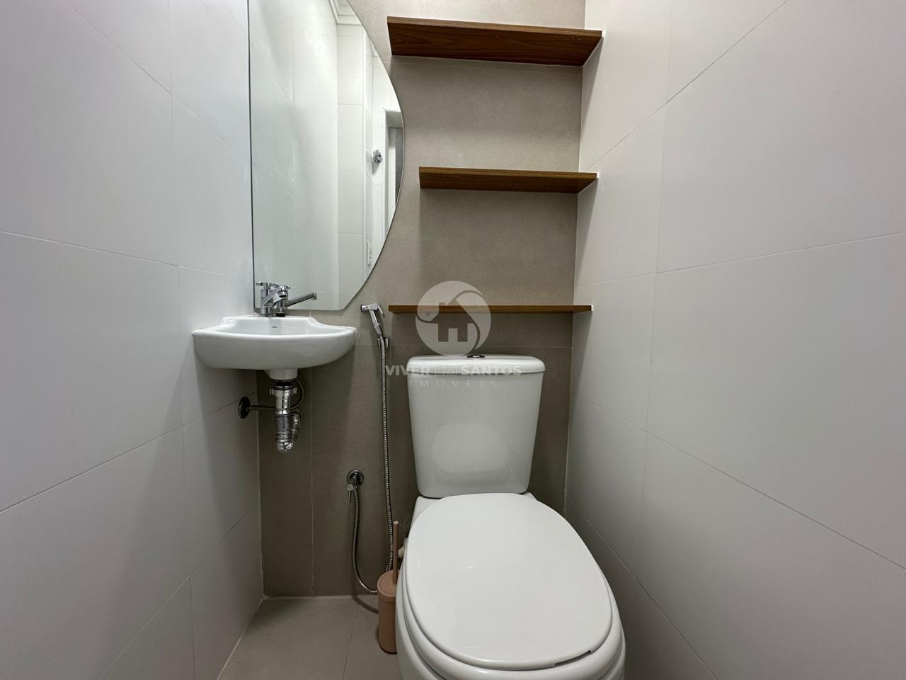Apartamento à venda, 2 quartos, 1 vaga, Gonzaga - Santos/SP em Gonzaga, Santos — foto 13